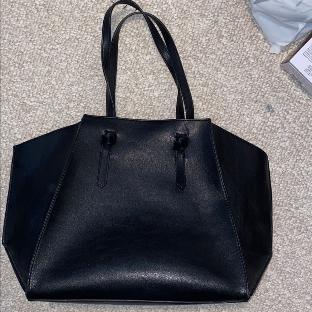 Zara black tote